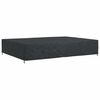 vidaXL Mēbeļu pārklājs Vienkrāsains Melna 350 x 260 x 90 cm 210D