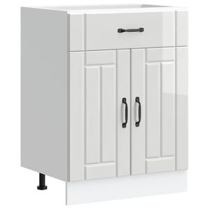 vidaXL virtuves apak&scaron;ējai skapītis, Lucca, inženierijas koks