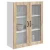 vidaXL Virtuves Skapis Kalmar Sonoma ozols 80 x 31 x 100 cm