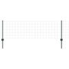 vidaXL Eiropas žogs ar stabu 25 x 0,6 m PVC pārklāts tērauds Zaļa