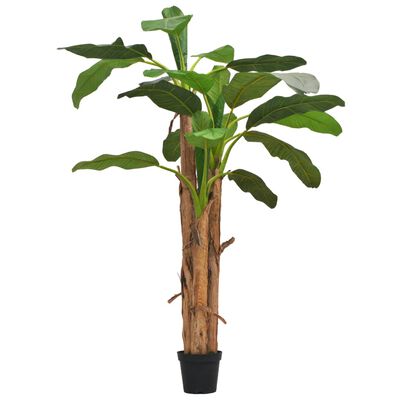 vidaXL mākslīgais augs, banānkoks ar podiņu, 250 cm, zaļš