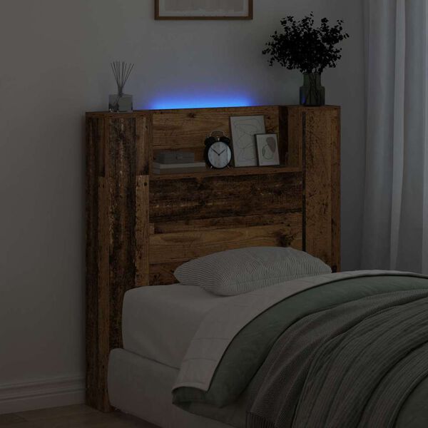 vidaXL Galvgalis Vecs koks 100 x 15 x 103,5 cm Inženierijas koks