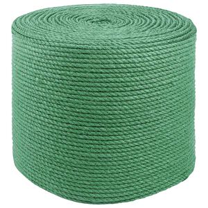 vidaXL 4 mm Zaļa 100% Tossa jūtu