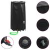 vidaXL ūdens tvertne ar krānu, saliekama, 250 L, PVC