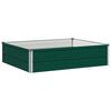vidaXL Paaugstināta dārza gulta Zaļa 100 x 80 x 24 cm