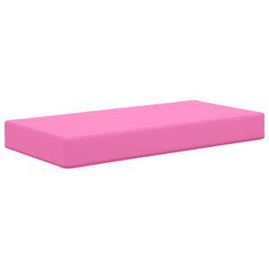 vidaXL Āra sēdvietu spilvens 100% poliesters Rozā 80 x 40 x 8 cm