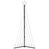 vidaXL LED Ziemassvētku eglīte 339 LED Silti Balta 187 cm