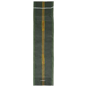 vidaXL Smil&scaron;u maisi 100 pcs Zaļa 120 x 27 cm HDPE