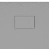 vidaXL dušas pamatne, 120x70 cm, SMC, pelēka