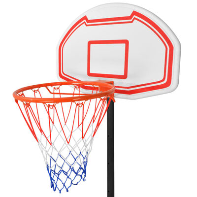 vidaXL basketbola grozs, 250 cm, pārvietojams