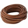 vidaXL Ādas aukla 1 Gai&scaron;i brūns &Oslash;4 mm x 10 m Āda