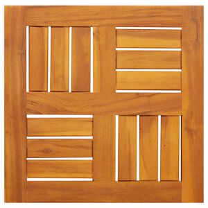 vidaXL galda virsma, 40x40x2 cm, dižskābarža koks, kvadrāta forma