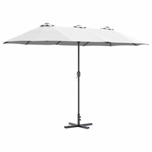 vidaXL Dārza parasols Smil&scaron;u 370 x 197 x 239 cm