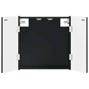 vidaXL Dartboard skapis ARNHEM Melns 52,5 x 10,5 x 53,5 cm