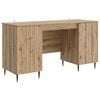 vidaXL Galds Artisan Ozols Inženierijas koks 142,5 x 50 x 75 cm