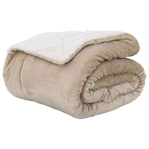 vidaXL Mest segu Bē&scaron;a 130 x 150 cm 1 kg Flīss