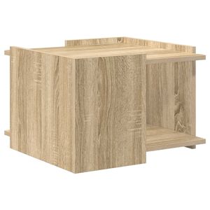 vidaXL Kafijas galdiņ&scaron; Sonomas ozols 50,5 x 50 x 33 cm