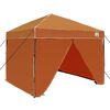 vidaXL Nojumes telts Oranža 243 x 243 x 251 cm audums