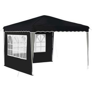 vidaXL Pop-up svinību teltis 288 x 288 x 245 cm Antracīta