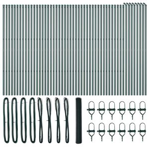 vidaXL Žoga āķis Zaļa