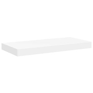 vidaXL sienas plaukts, balts, 50x23x3,8 cm, MDF
