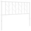 vidaXL rezerves galvgalis, balts, 107 cm