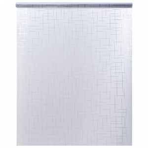 vidaXL loga plēve, matēta, zvaigžņu raksts, 90x500 cm, PVC