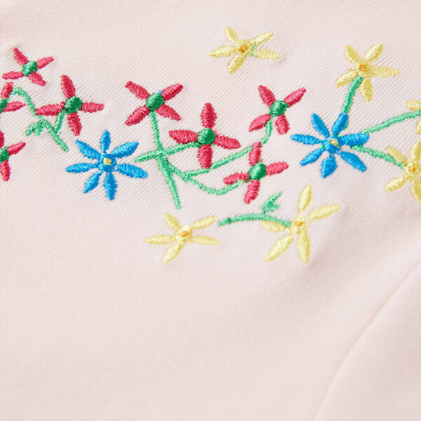 Bērnu T-krekls, maigi rozā, 140