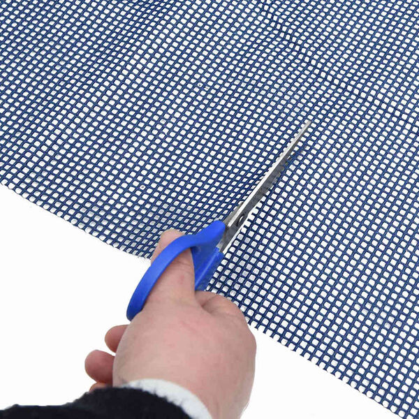 vidaXL Telts paklājs Zila 500 &times; 350 cm Poliesters