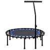vidaXL fitnesa batuts ar rokturi, 102 cm