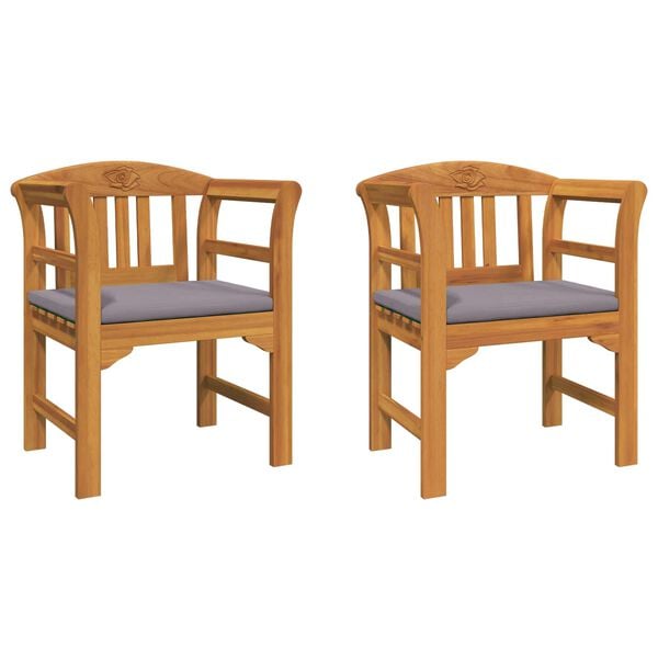 vidaXL Rožu sols Dabiska 68,5 x 46 x 82,5 cm Cietā akācijas koks