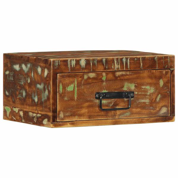 vidaXL Sienas naktsskapī&scaron;i 2 gab. Reģenerēts masīvkoks