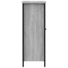 vidaXL skapītis, pelēka ozolkoka, 70x30x80 cm, inženierijas koks