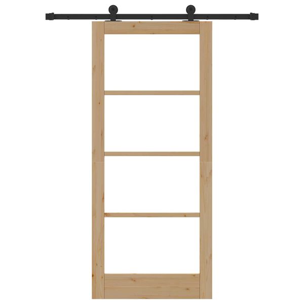 vidaXL Slīdo&scaron;ās durvis ORKDAL Dabiska 86 x 198,5 cm