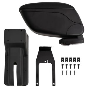 vidaXL automa&scaron;īnas roku balsts, melns, 12x29x(32-46) cm, ABS