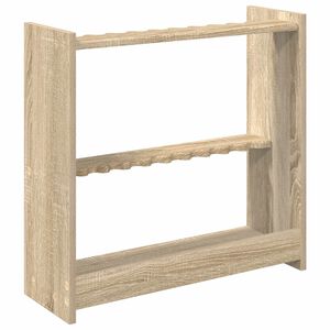 vidaXL Biljarda nūju statīvs Inženierijas koks 60 x 20 x 57 cm Sonoma