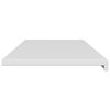 vidaXL Logu palodze Balts 160 x 45 x 4,5 cm PVC