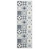 vidaXL Paklāja ceļ&scaron; ORIZ 1150 gsm Pelēks un melns