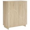 vidaXL Apavu skapis 73 x 38 x 87,5 cm Inženierijas koks Sonomas ozols