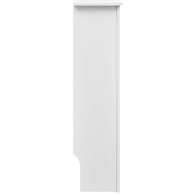 vidaXL radiatora pārsegs, balts MDF, 172 cm