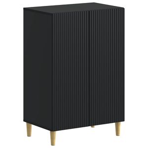 vidaXL Apavu skapis ARNHEM 59,5 x 39,5 x 90 cm Inženierijas koks Melns