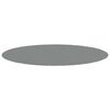 vidaXL baseina pamatnes aizsargs, gai&scaron;i pelēks, &Oslash;458 cm, ģeotekstils