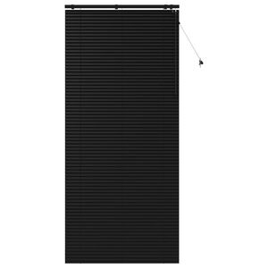 vidaXL Venēcijas žalūzija Melns 110 x 250 cm 35 mm
