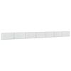 vidaXL Gabions ar 5 mm stiepli un 5x2,5 cm acu 700x10x50 cm