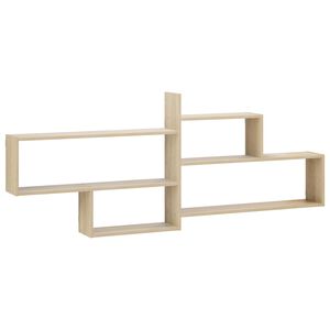 vidaXL Sienas plaukts Sonomas ozols 168.5 x 17 x 68 cm