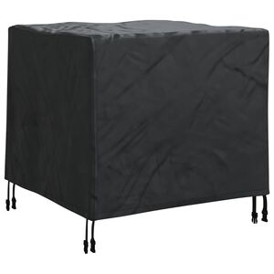 vidaXL Mēbeļu pārklājs Melns 64 x 64 x 65 cm 420D Oksforda audums