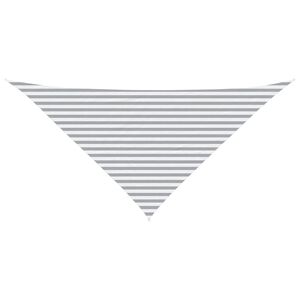 vidaXL Saules ēnas buras Gai&scaron;i pelēks un balts 4 x 4 x 5,8 m