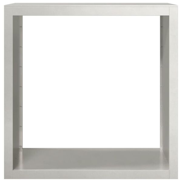 vidaXL malkas statīvs, 100x40x100 cm, nerūsējo&scaron;s tērauds