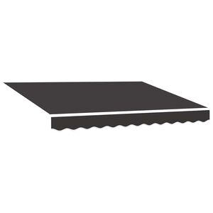 vidaXL nojumes maiņas jumts, pelēks, 300x250 cm, poliesters