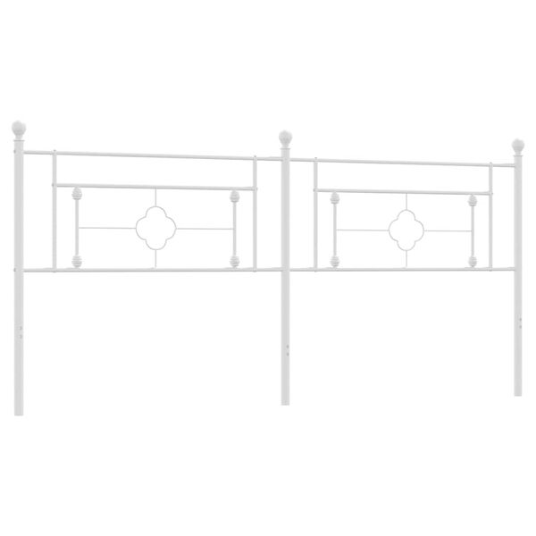 vidaXL rezerves galvgalis, balts, 200 cm